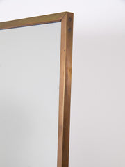 Freestanding Brass Tailors Mirror
