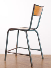 Single Steel and Ply Chair