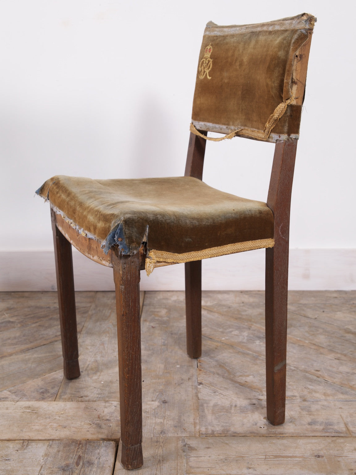 GR VI Coronation Chairs & Stools Drew Pritchard Ltd