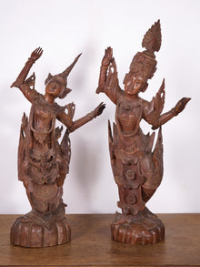 Carved Balinese Dancers