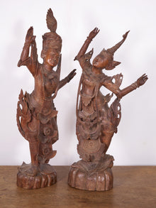 Carved Balinese Dancers