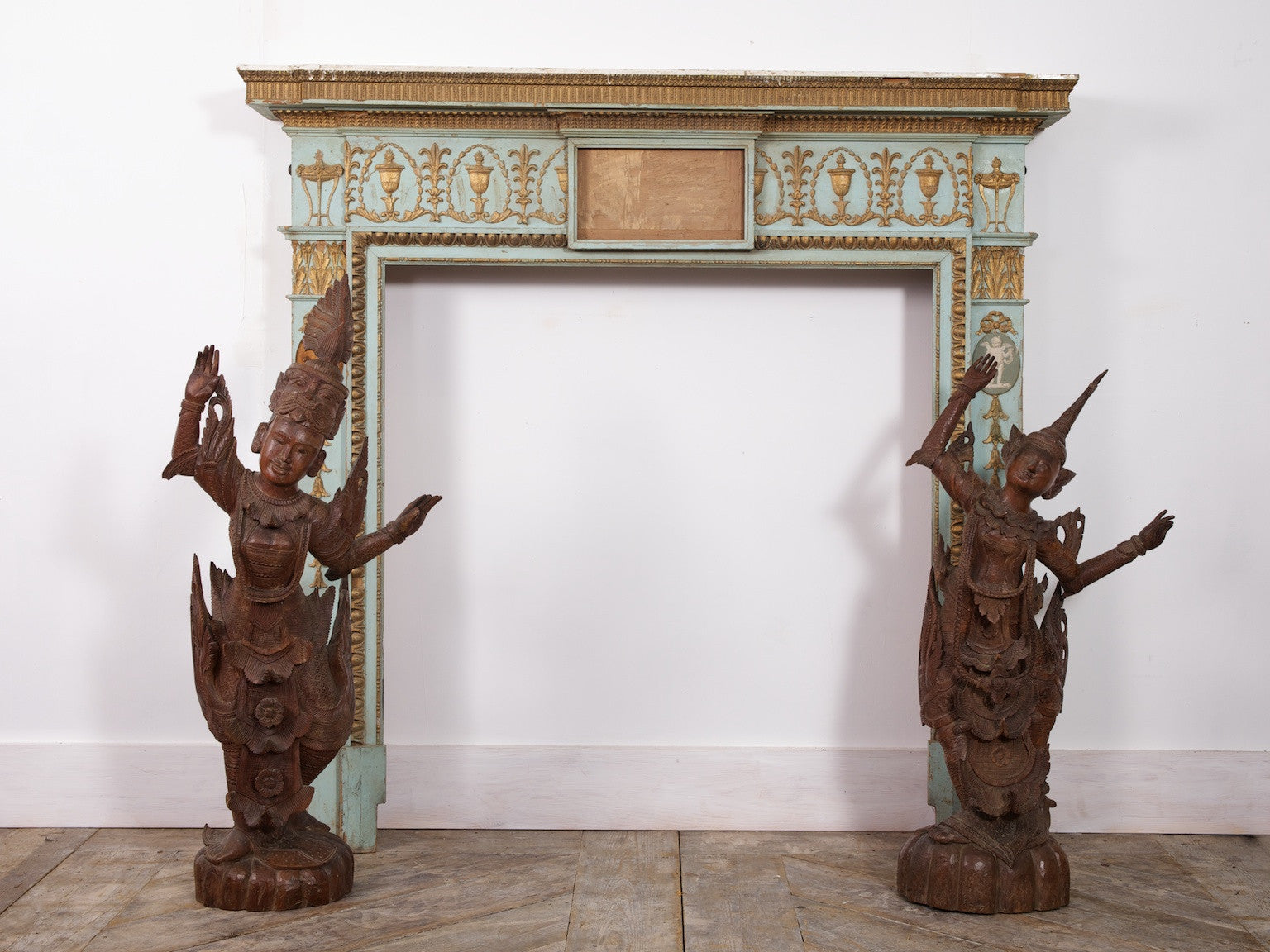 Carved Balinese Dancers