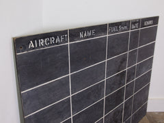 Airfield Chalkboard