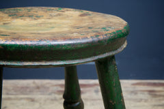 Exceptional Painted Stool