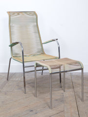 Sprung Garden Chair & Stool