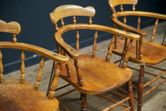 Oak & Maple Arm Chairs