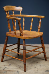 Oak & Maple Arm Chairs