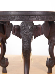 Carved Burmese Side Tables