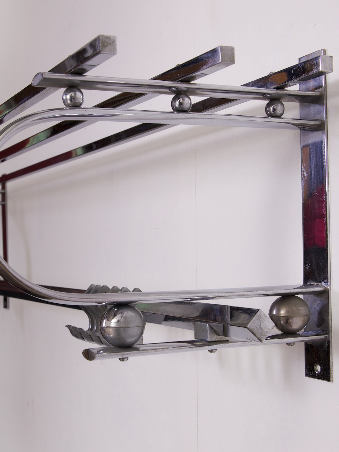 Chrome Luggage Rack Drew Pritchard Ltd