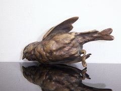 Bronze Finch Paperweight