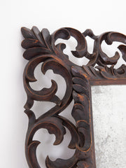 Carved Cushion Wall Mirror