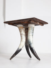 Horn Leg Side Table