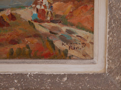 Impressionist Oil On Canvas