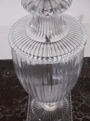 Glass Baluster Table Lamp