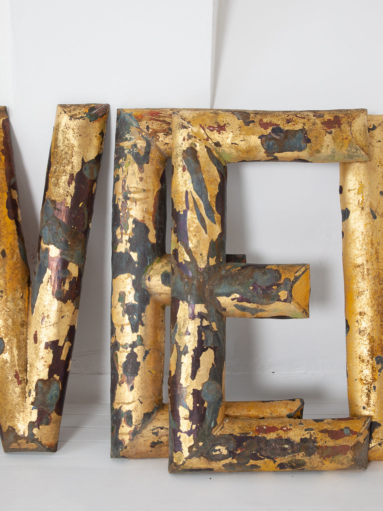Gold Wall Letters -  UK