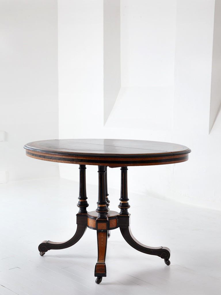 Ebonised Centre Table