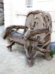 Huge Rustic Garden Seat