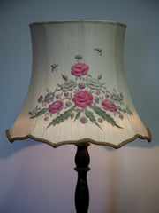 Floral Silk Lampshade