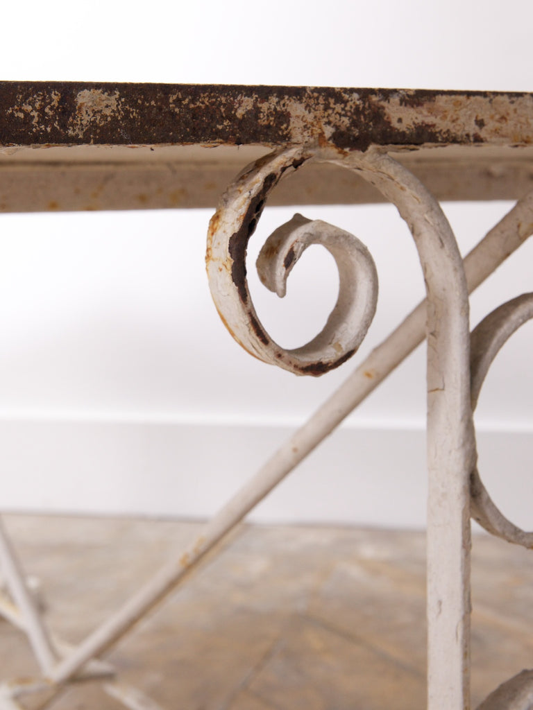 Wrought Iron Garden Table Drew Pritchard Ltd