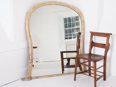 Waisted Overmantle Mirror