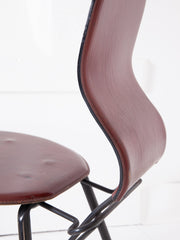 Iron and Leather Chair