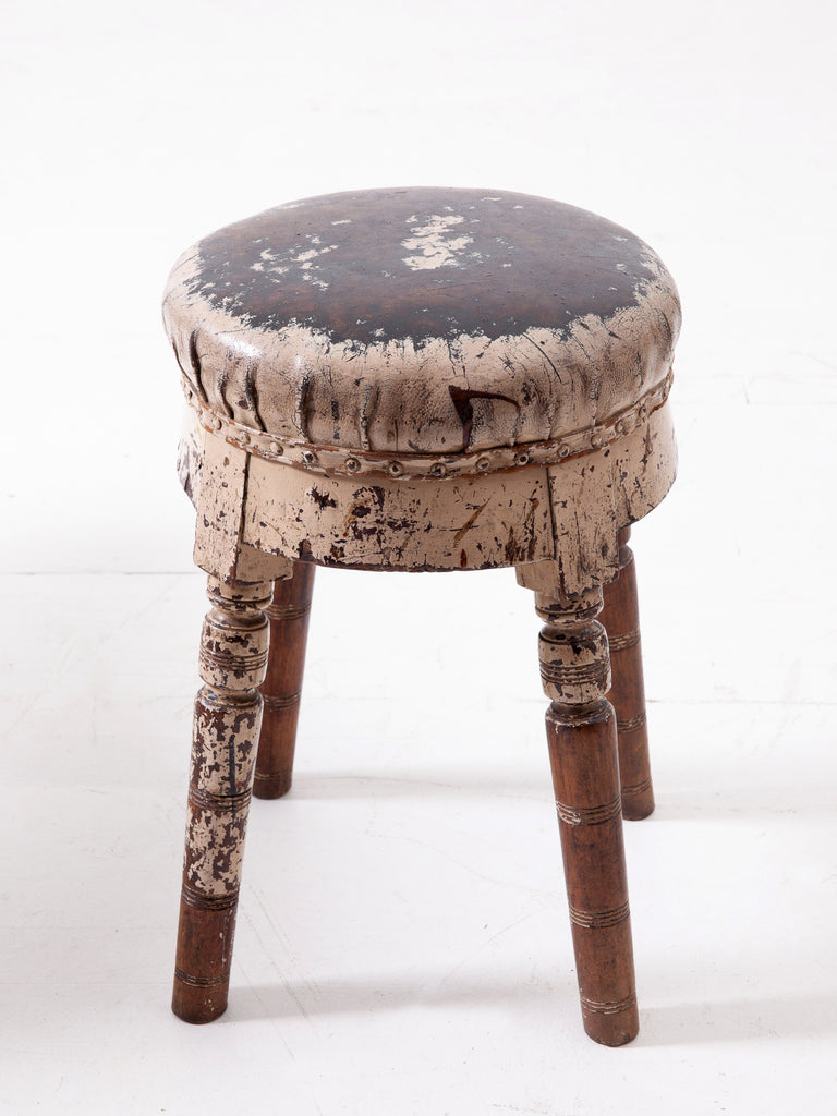 Paint Covered Stool
