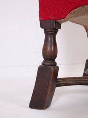 Crewel Work Arm Chair