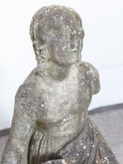 Seated Girl Statuary