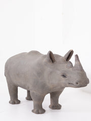 Papier-mâché Rhino