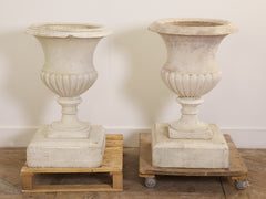 19th Century Marble Urns