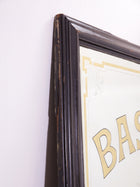 Ebonised Bass Ales Mirror
