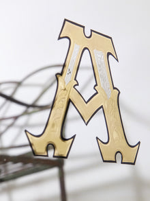 Ebonised Bass Ales Mirror