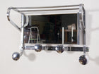 Mirrored Coat Rack