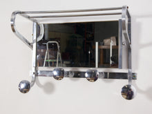 Mirrored Coat Rack