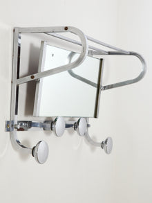 Mirrored Coat Rack