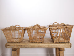 Wicker Linen Baskets