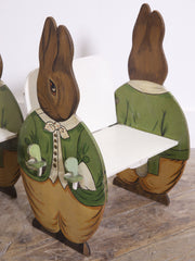Childrens Peter Rabbit chairs