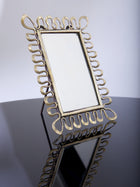 Brass Table Mirror