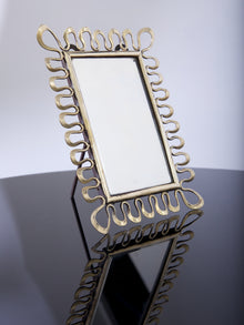 Brass Table Mirror