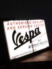 Vespa Dealership Sign