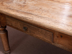 A 19th Century Oak & Yew Refectory Table