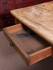 A 19th Century Oak & Yew Refectory Table