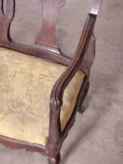 18th Century Colonial Chair Back Settee