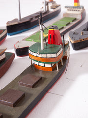 Fleet of Wooden Boats
