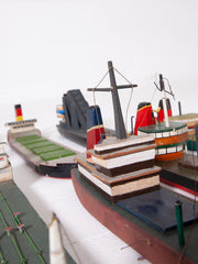 Fleet of Wooden Boats
