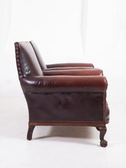Handsome Leather Armchairs