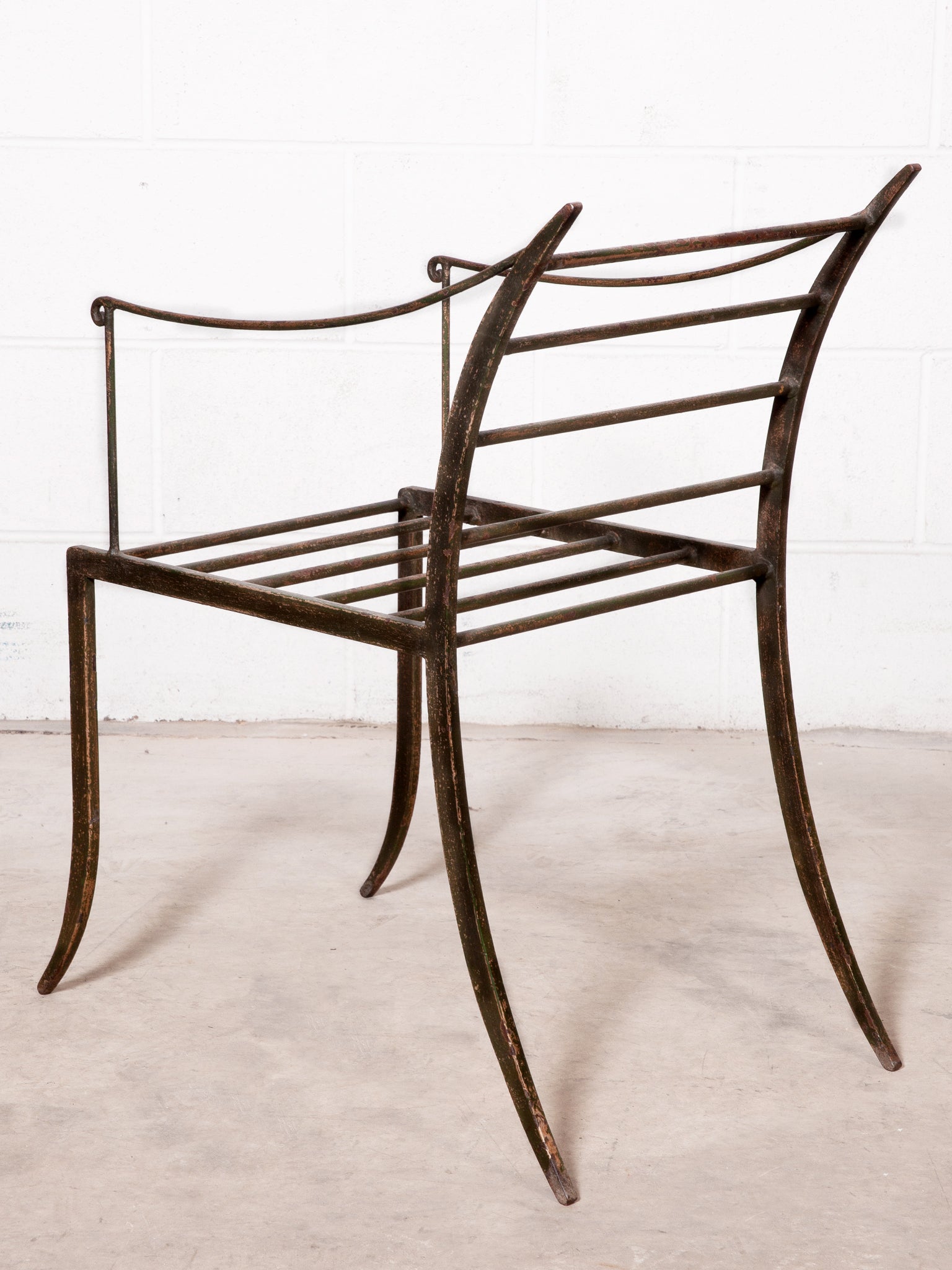 Wrought Iron Chair Drew Pritchard Ltd