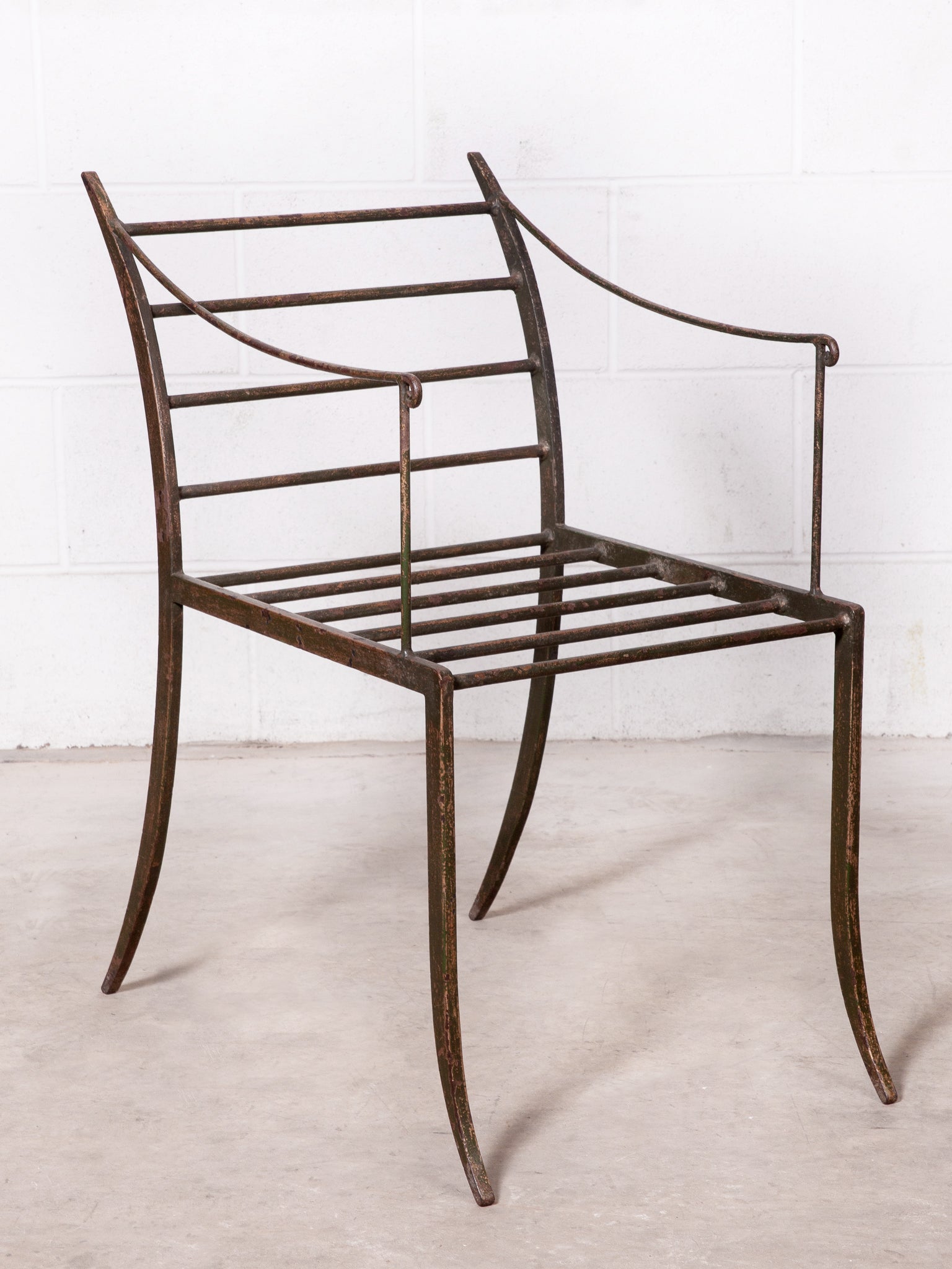 Wrought Iron Chair Drew Pritchard Ltd