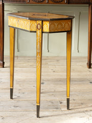 A Sheraton Revival Side Table