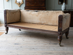 A William IV Mahogany Sofa or Daybed